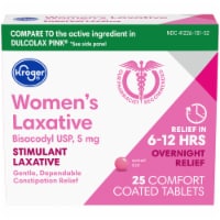 Kroger® Women's Stimulant Laxative Comfort Coated Tablets