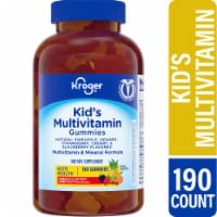 Kroger® Kid's Multivitamin Gummies Pineapple Orange Strawberry Cherry & Blackberry Perspective: Main