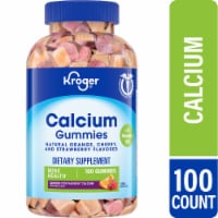 Kroger® Calcium Gummies Orange Cherry & Strawberry Perspective: Main