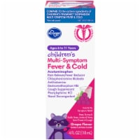 Kroger® Children's Grape Flavor Multi-Symptom Fever & Cold Liquid
