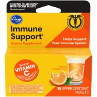 Kroger® Immune Support Orange Flavor Effervescent Tablets