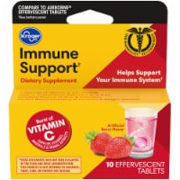 Kroger® Immune Support Berry Flavor Effervescent Tablets
