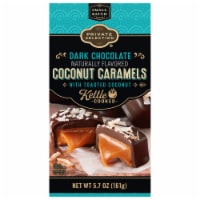 Private Selection® Dark Chocolate Coconut Caramels Perspective: Main