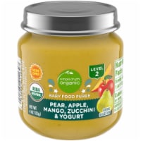 Simple Truth Organic® Mango Pear Apple Zucchini and Yogurt Stage 1 Baby Food Puree