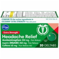Kroger® Extra Strength Headache Relief Geltabs