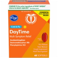 Kroger® Non-Drowsy DayTime Cold & Flu Softgels Perspective: Main