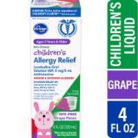 Kroger® Children's Allergy Relief Liquid Loratadine Grape Flavored Perspective: Main