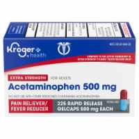 Kroger® Extra Strength Acetaminophen Rapid Release Gelcaps 500mg Perspective: Main