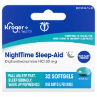 Kroger Sleep Aid Soft Gels