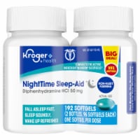Kroger® Nighttime Sleep Aid Softgels Twin Pack