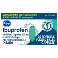 Kroger® Ibuprofen Softgels 200mg