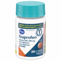 Kroger® Ibuprofen Pain Reliever & Fever Reducer Tablets 200mg