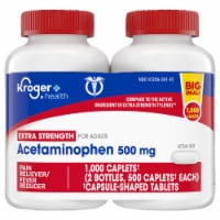 Kroger® Acetaminophen Pain Reliver/Fever Reducer Caplets 500mg