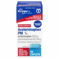 Kroger® Extra Strength Acetaminophen PM Caplets