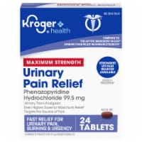 Kroger® Maximum Strength Urinary Pain Relief Tablets