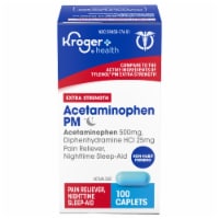 Kroger® Extra Strength Acetaminophen PM Caplets