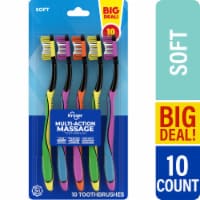 Kroger® Multi-Action Massage Soft Toothbrushes
