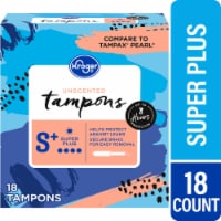 Kroger® Super Plus Unscented Tampons