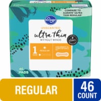 Kroger® Size 1 Unscented Ultra Thin Regular Pads
