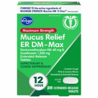 Kroger® Maximum Strength Mucus Relief ER DM- Max