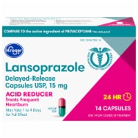 Kroger® 24 Hour Delayed-Release Lansoprazole Acid Reducer Capsules