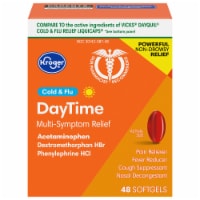 Kroger® Multi-Symptom Cold and Flu DayTime Cold Medicine Softgels Perspective: Main