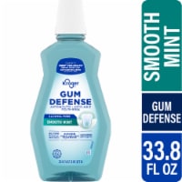 Kroger® Gum Defense Mouthwash Smooth Mint Alcohol Free Perspective: Main