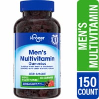 Kroger® Men's Multivitamin Gummies Mixed Berry & Strawberry Perspective: Main