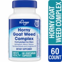 Kroger® Horny Goat Weed Complex Formulated for Men Dietary Supplement Capsules