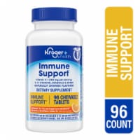 Kroger® Vitamin C 1000mg Immune Support Chewable Tablets Orange Perspective: Main