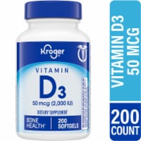 Kroger® Vitamin D Softgels