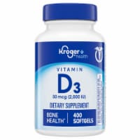 Kroger® Vitamin D Softgels
