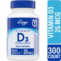 Kroger® Vitamin D3 Softgels