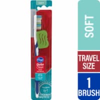 Kroger® Quite Clean Travel Toothbrush With Cap