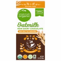 Simple Truth Organic® Oatmilk Non-Dairy Chocolate Sea Salt and Caramel Candy Bar Perspective: Main
