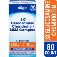 Kroger® 3X Glucosamine Chondroitin/MSM Complex Caplets