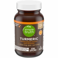 Simple Truth® Turmeric Herbal Supplement Capsules 1350mg Perspective: Main