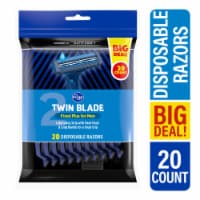Kroger® Men's Disposable Twin Blade Fixed Razors BIG DEAL! Perspective: Main