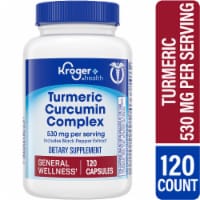 Kroger® Turmeric Curcumin Complex Capsules 530mg Perspective: Main