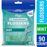 Kroger® Hi-Performance Flossers Mint Perspective: Main