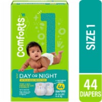 Comforts™ Day or Night Baby Diapers Size 1 (8-14 lbs) Perspective: Main
