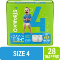 Comforts™ Day or Night Baby Diapers Size 4 (22-37 lbs) Perspective: Main