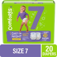 Comforts™ Day or Night Baby Diapers Size 7 (41+ lbs) Perspective: Main
