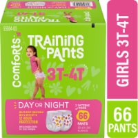 Comforts™ Day or Night Training Pants Girls 3T-4T (32-40 lbs) Perspective: Main