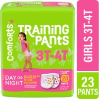 Comforts™ Day or Night Training Pants Girls 3T-4T (32-40 lbs) Perspective: Main