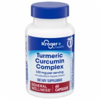 Kroger® Turmeric Curcumin Complex Capsules 530mg Perspective: Main