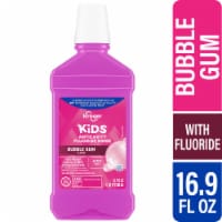 Kroger® Kids Bubblegum Flavor Anticavity Fluoride Rinse Perspective: Main