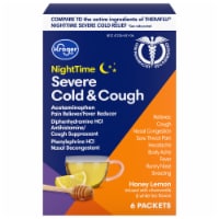 Kroger® NightTime Severe Cold & Cough Honey Lemon Packets