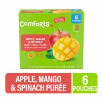 Comforts™ Apple Mango Spinach Baby Food Pouches Perspective: Main