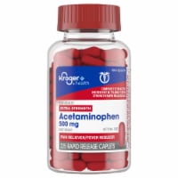 Kroger® Health Extra Strength Acetaminophen Fast Relief 500 mg Perspective: Main